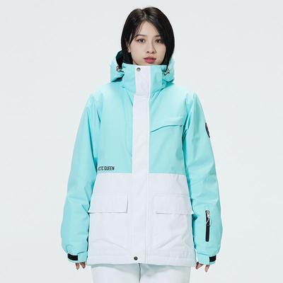 Korean Style Ski Jacket: Unisex Winter Warmth Thick Ski Suit