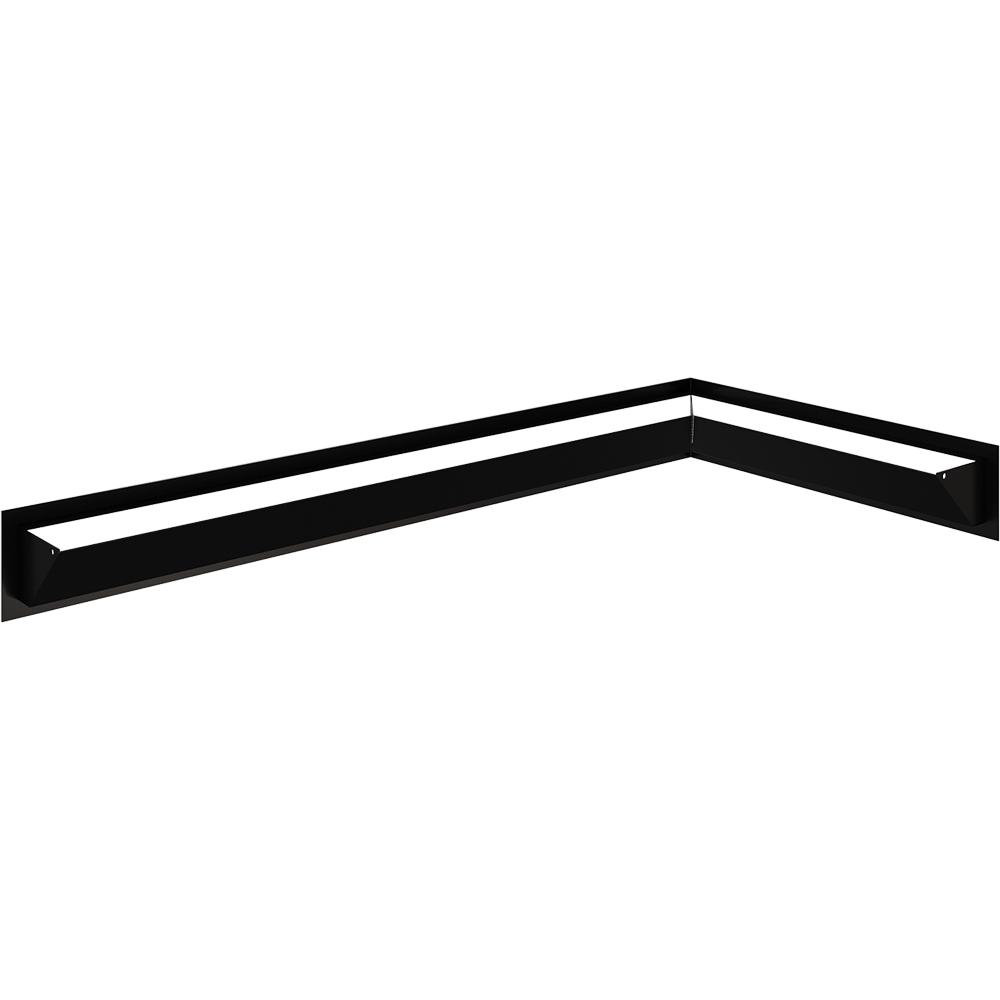 Vent Cover LUFT Corner Right 40x80x9 Polished Slim