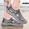 Men's Sandals Mesh Breathable Men's Shoes New Large Size Casual Shoes Light and Comfortable Summer Bag Head Mesh Shoes