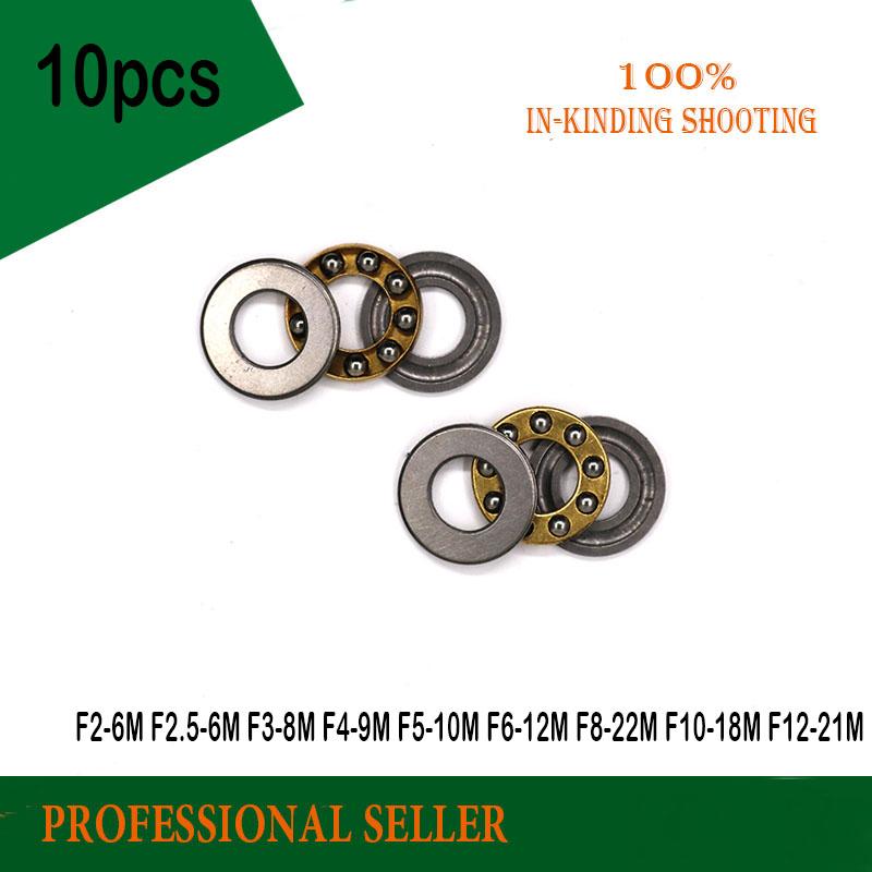 Rodamiento Axial de bolas de empuje, F2-6, F2,5-6, F3-8, F4-9, F4-10, F5-10, F5-12, F6-12, F6-14, F7-13, F8 -16, 10