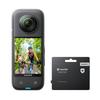 Insta360 X3 360 Degree Camera Action Camera New Inch 48MP Sensor IPX8 Waterproof 360 Degree Video 72MP 360 Degree Photo Image Stabilization Active HDR