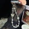 Diamond Crystal Bead Pendant Detachable Wrist Strap New Phone Lanyard  Women Girls