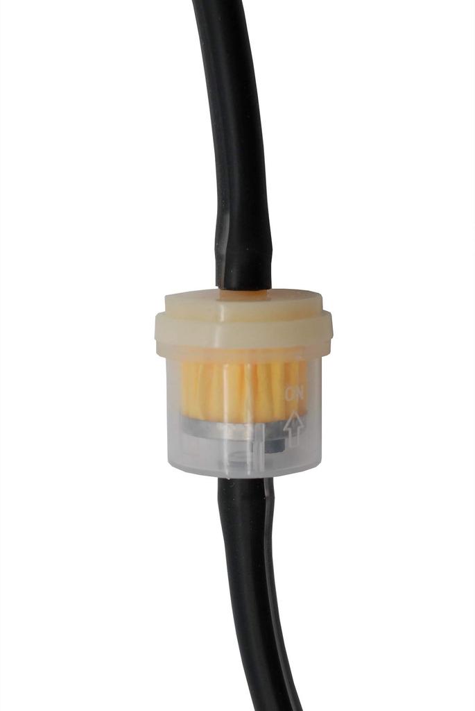 J-base Universal Fuel Filter, Set of 2, Fits Hose Inner Diameter 0.2 - 0.2