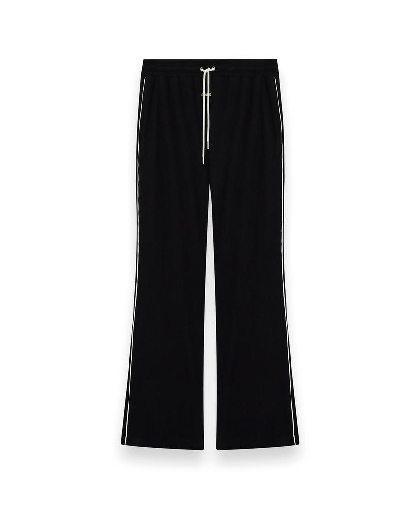 R-4 R-0050 / Cozy Brush - Resort Pants(Black)