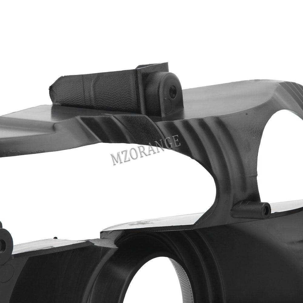 Front Stoßstange Fahrer Seite Nebel Licht Abdeckung Für Ford Mustang 2015 2016 2017 FR3Z17E811AA Scheinwerfer Rahmen Schützen Auto Zubehör