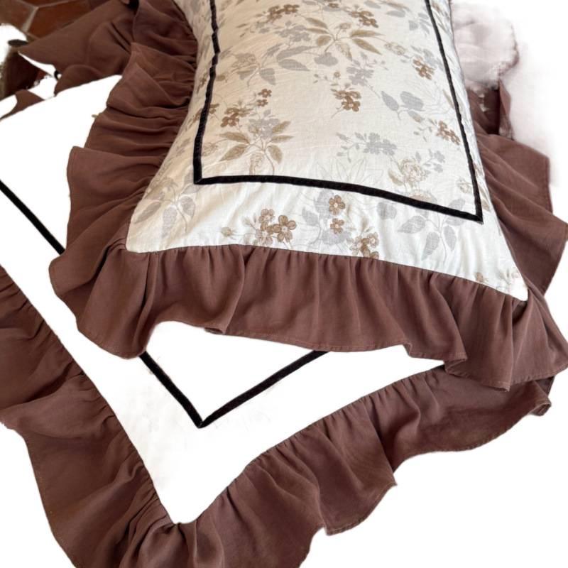 2026 Floral Lace Cotton-Linen 4-Piece Set by Man Ting Fang