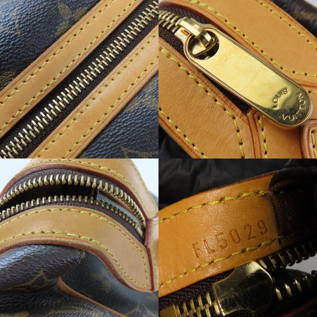 Used LOUIS VUITTON Handbag Stresa PM M51186 Monogram/Nume Leather Brown Casual