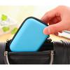 Portable Small Storage Case Zipper Carrying Pouch Bag Box for Charger Earphone Headphone Date Cable Organizer Office Supplies