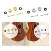 Electric Guitar Strap Buttons Replacement Straplock Buttons Elegant Sturdy Easy Installation End Pins Guitar Strap Locks