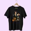 Tom Waits Unterschrift Geschenk für Fans Unisex Alle Größen T-Shirt MK522 Unisex T-Shirt