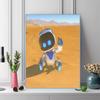 Astro Bot 100% Round Full Drill 5D DIY Diamond Painting Embroidery Cross Stitch Rhinestone Décor
