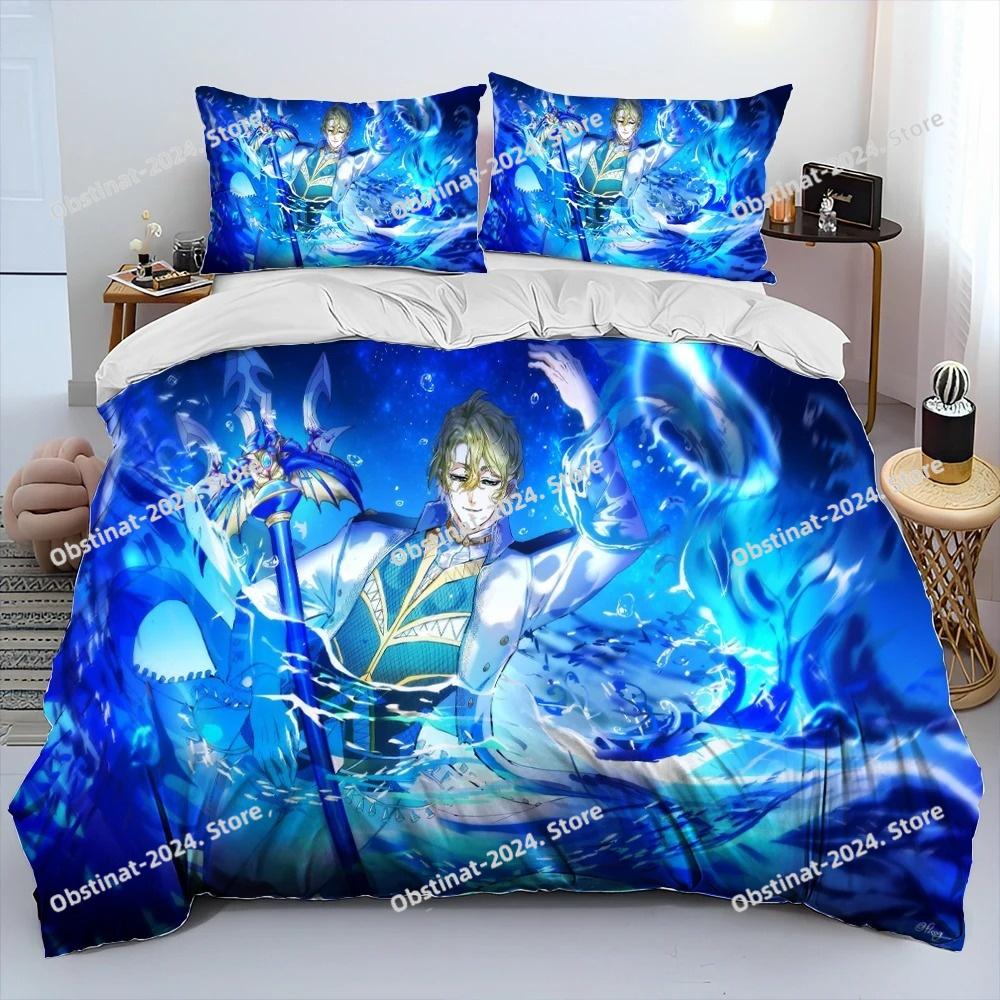 3D Print  Anime Record Of Ragnarok Comforter Bedding Set Duvet Cover Bed Set Quilt Cover Pillowcase King Queen Size Bedding Set