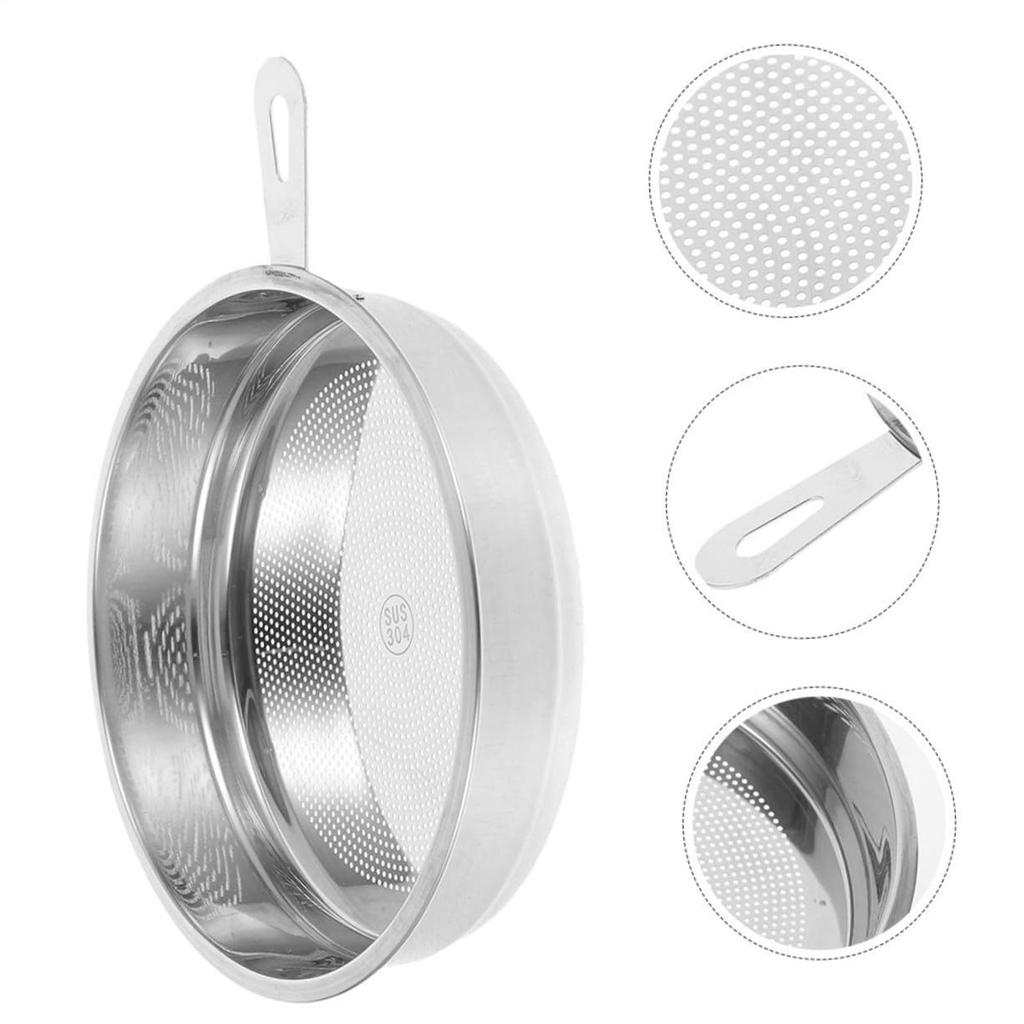 Cooking Oil Strainer Stainless Food Grade Separator Fry Oil Filter for Kitchen Tea Pot Food Matcha Juicing Baking