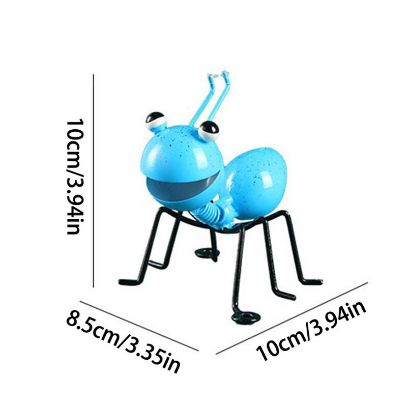 Statuie Furnică 10cm Decor Grădină Figurină Exterior Curte Gazon Decorațiune Sculptură Furnică Decor Desktop Casă Grădină Meșteșuguri