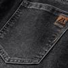 Mao Ren Men's Fleece-Lined Straight-Leg Jeans