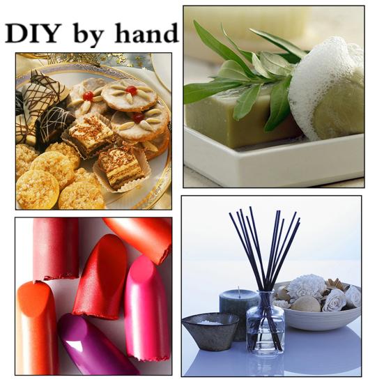 10ml 24 Flavors Essence Mini Edible Easy To Use Long-lasting Lightweight Handmade Soap Tool Grapeseed Oil Food Additives Fragrance
