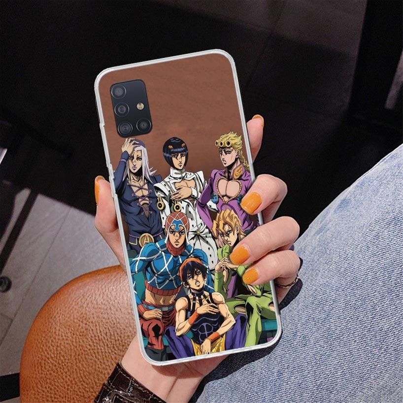 JoJo's Bizarre Adventure Golden Wind Phone Case For Samsung Galaxy A52 A32 A22 A12 A51 A31 A50S A30S A20S A10S Note 20 Ultra 10