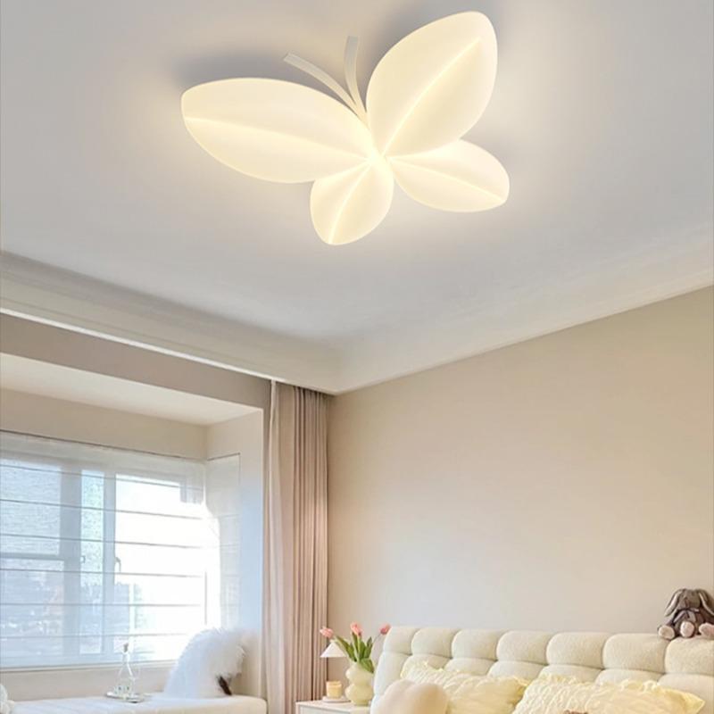 Full Spectrum Eye Protection Bedroom Light, Butter Wind Butterfly Ceiling Light