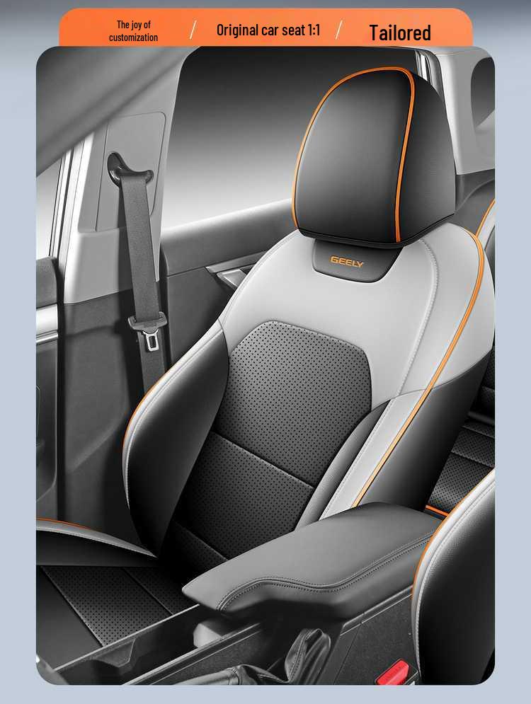 All-Season Full-Coverage Seat Covers for 2025 Geely Binyue - 24 Model-Specific Car Cushions