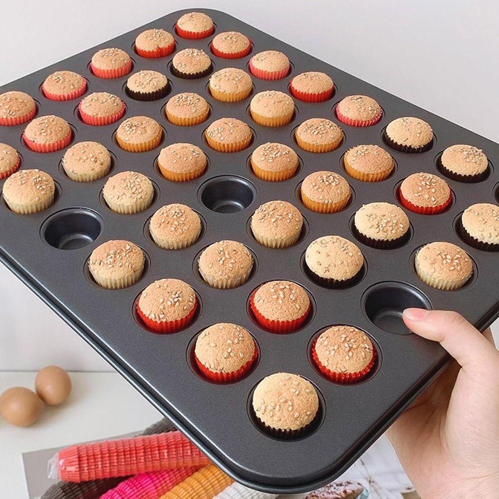 DIY Small Muffin Pan Large Capacity 48 Mini Baking Molds Cupcake Baking Mould  Cooking Accessory