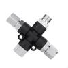 Adapter Accessories,Air Brush Sturdy Hose Fitting Adjustment Disconnect Connector Air