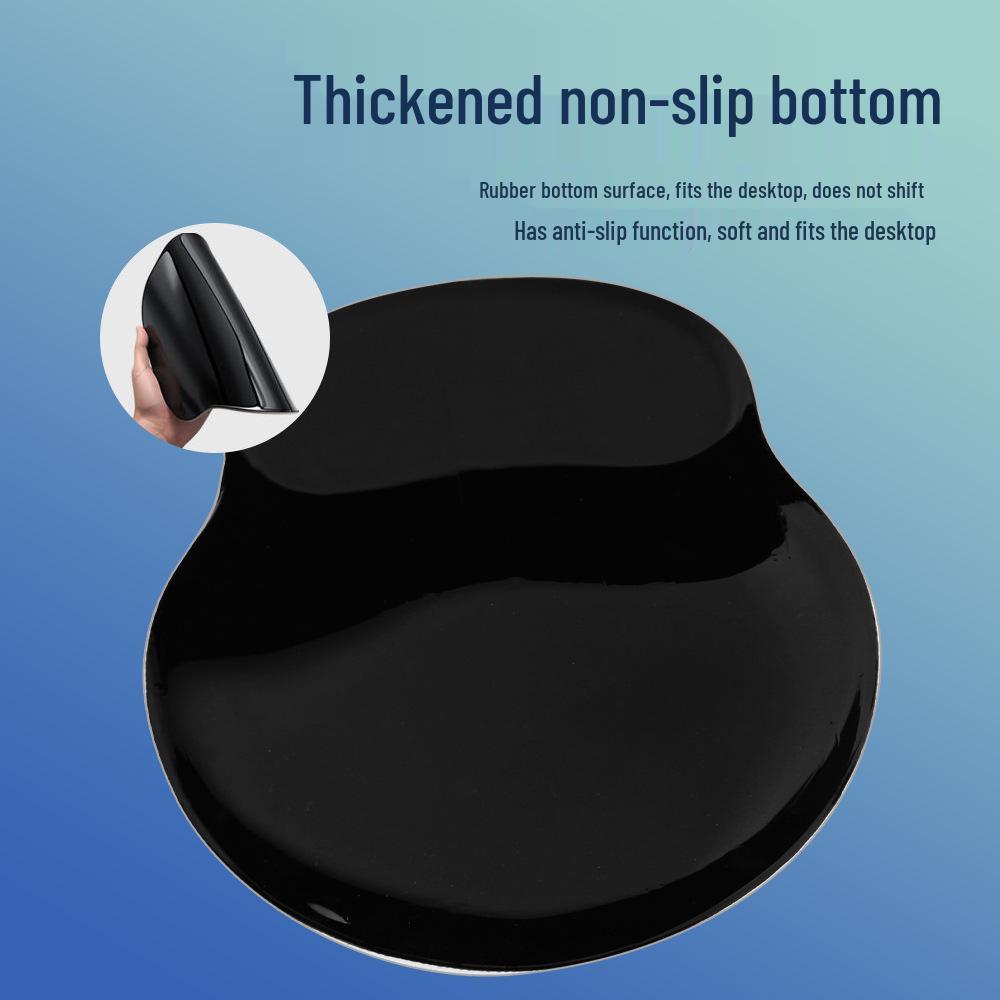 Silicone Non-Slip Thick Wrist Support Mouse Pad