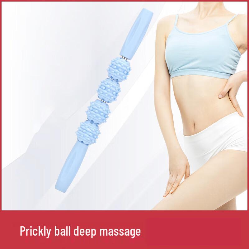 4-Ball Spiky Muscle Fascia Roller