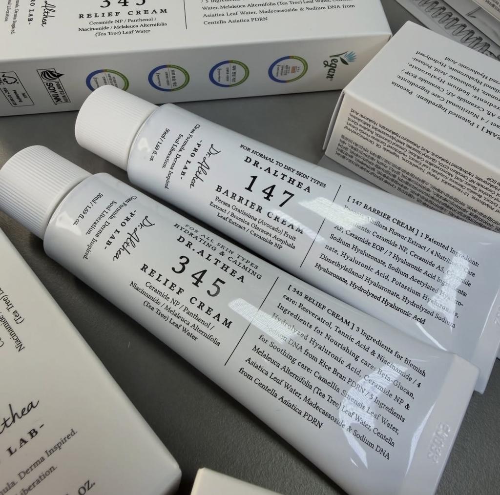 Original Dr.Althea 345 Relief Cream Mist 147 Antioxidans Aufhellende Feuchtigkeitsspendende Creme Intensive Reparatur Original Essenz Mist
