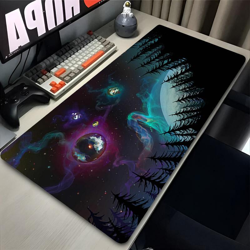 Large Mouse Pad Outer Wilds Laptop Gamer Desk Mat Rubber Extended Keyboard Rug Gaming Accessories Pc Mousepad Oversize Table Pad