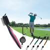 Club Cleaning Brush Convenient Sturdy Structure Golf Accessories Golf Pole Putter Double Sided