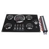 A25F-7 Color Backlight Digital Gauge Cluster Panel Display 24V RPM Fuel Level Oil Pressure Water Temp Voltage For RV Boat