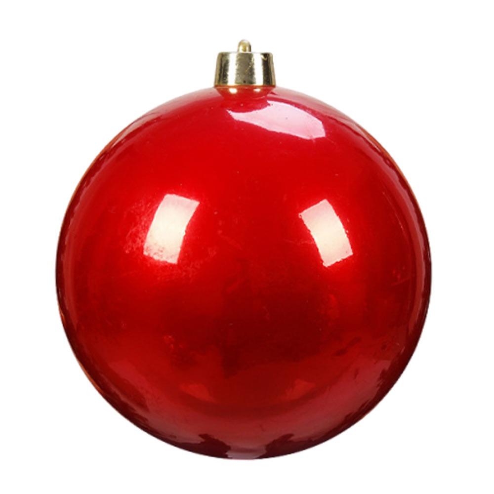 Big Plastic Pearlescent Ball Pearlescent 15CM Holiday Decorations Ball Shape Christmas Ball Shopping Mall