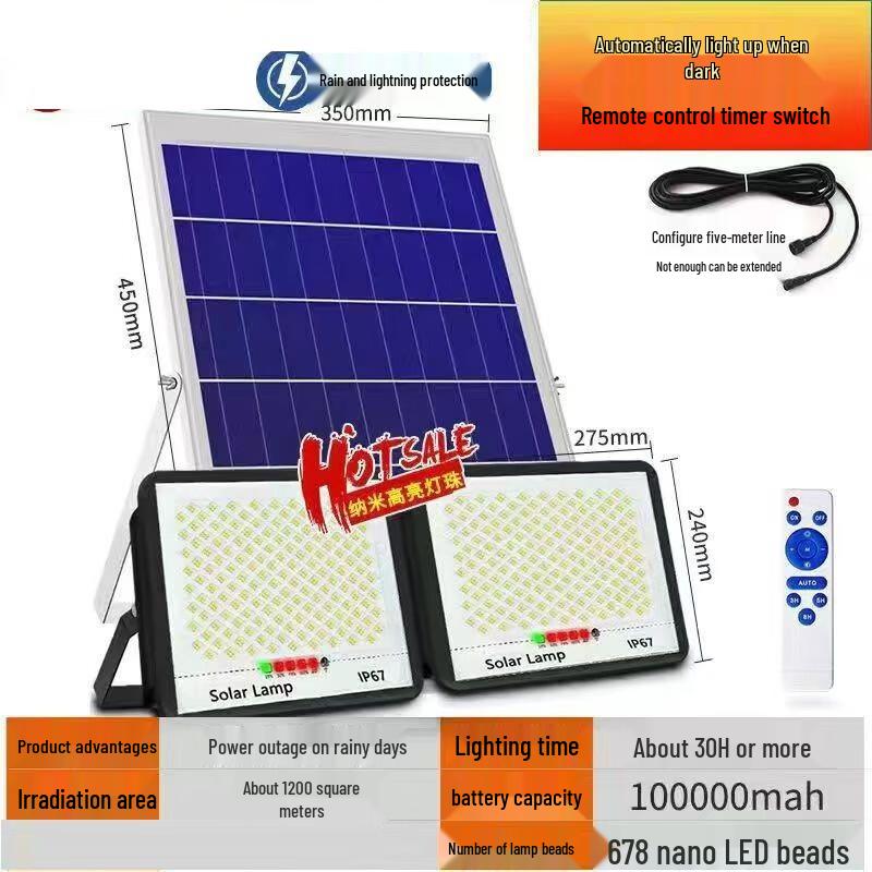 UOSU Solar Outdoor Landscape Street Light