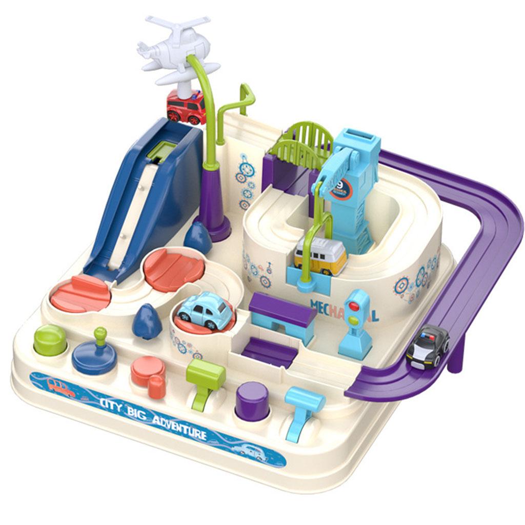 

Игрушечные машинки-треки, развивающие навыки, игровой набор, помогающий развивать мозг и практические способности детей (Батарея не требуется) хаки