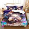 KonoSuba 3D Kawaii Cartoon Anime Duvet Cover Set for Adults Boys Bedroom 2 Person 3 Piece Bedding Set  Duvet Cover Bed Set