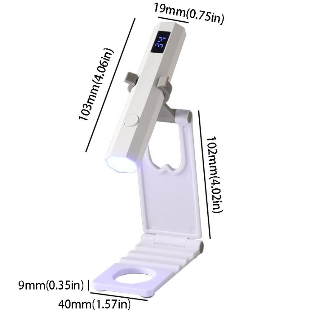 One-Inch Manicure Lamp Stand One-Hole Wearable Heating Lamp  For Attaching Nail Polish