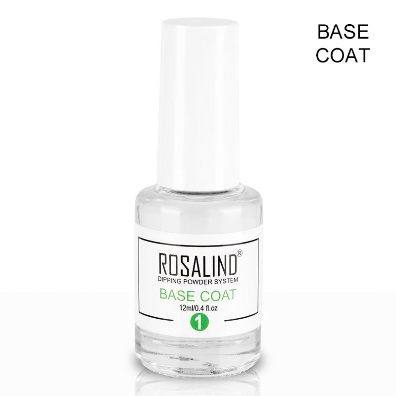 ROSALIND 10g Dipping Powder Nail Natural Color Holographic Glitter Nail Art Powder No Need Lamp Cure