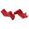 2pcs Front Bumper Mounts Aluminum Alloy Lightweight Front Fixing Seats with Screws Wrench for AXIAL
