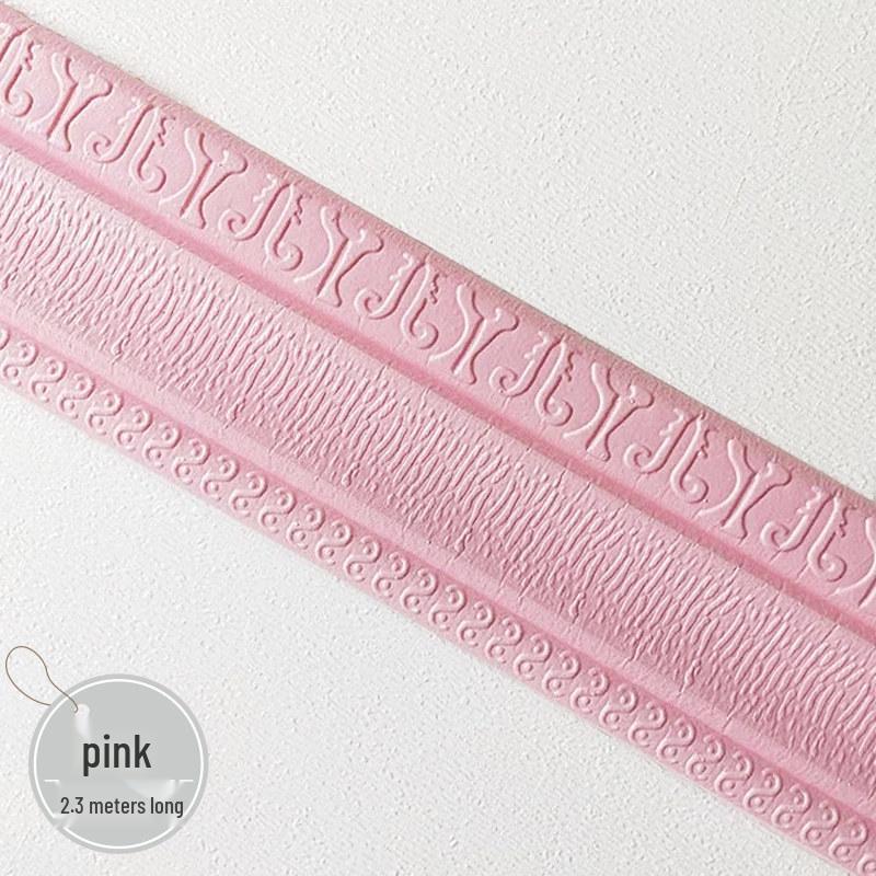3D Self-Adhesive Waterproof Skirting & Door Frame Decorative Stickers
