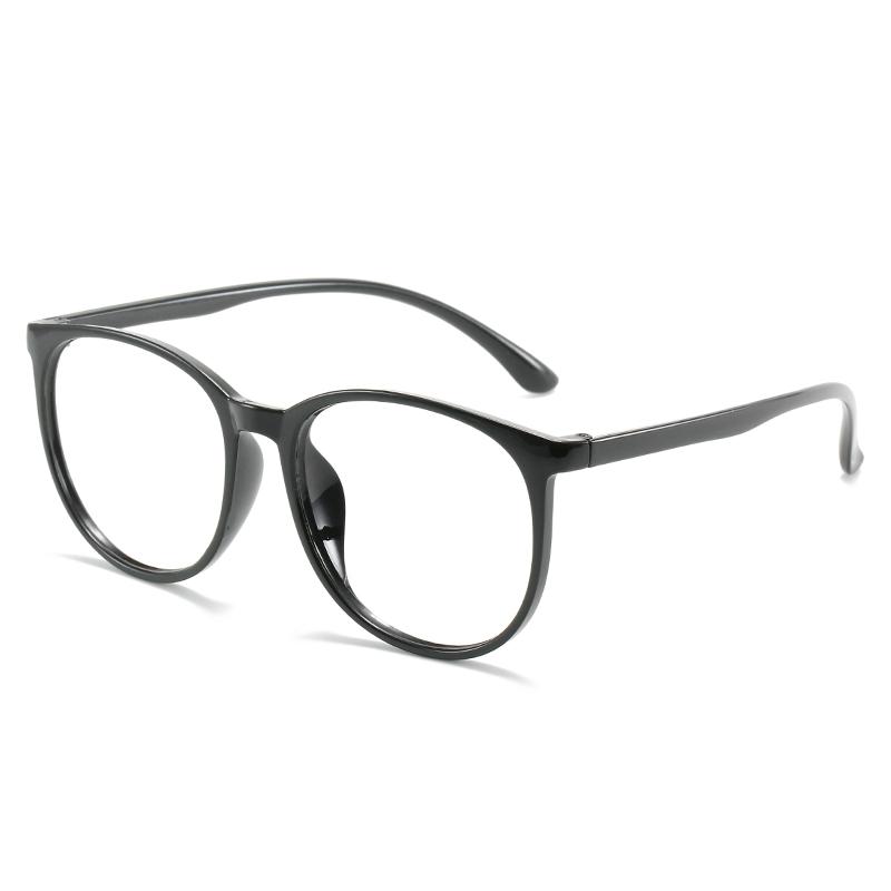 Clear Anti Radiation Filter Glasses Women Men Simple Round Eyewear Commute Leisure Female Male Clear Anti Radiation Filter Glass