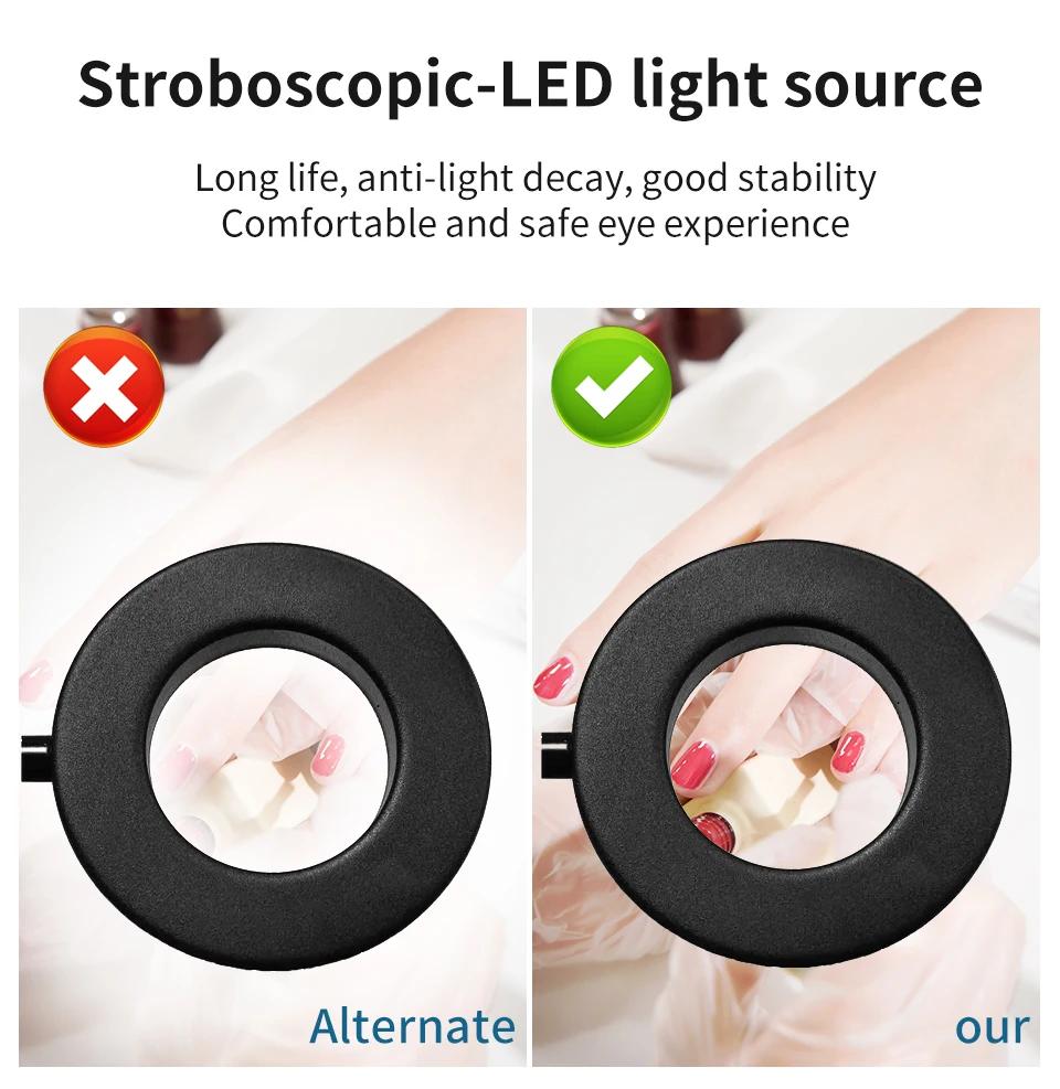 360° Folding Table Lamp Eye Protection Student Desk Lamp Anti-Blue Light Clip-On Lamp USB Charging Reading Light Dimmable Light