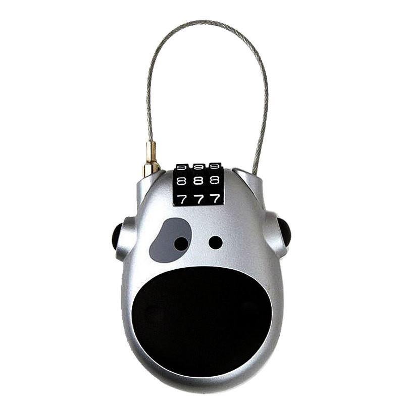 Bærbar motorsykkelhjelmkode Sikkerhetslås Kabel Wire Tau Bagasjesykling