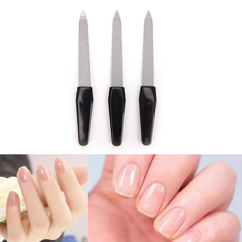 12.5Cm Stainless Steel Metal Nail Art File Manicure Pedicure Tool Nail Files