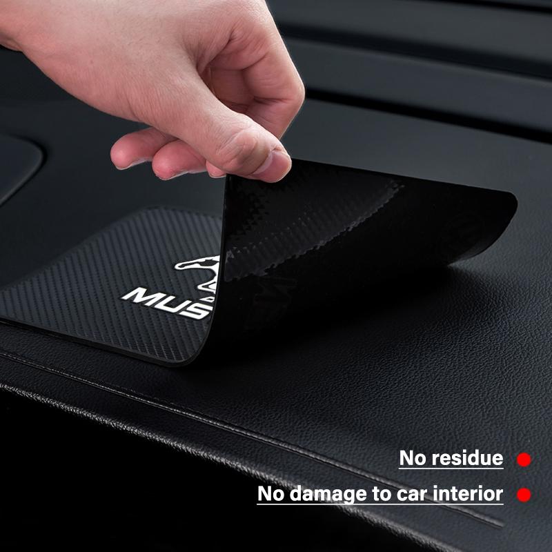 1Pcs Car Anti-Slip Pads Dashboard Phone Holder Sticky Mats Accessories For Ford Focus Mk2 Mk3 Fiesta Ranger Mondeo S-MAX Kuga Mustang