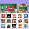 Vibrant One Piece Cartoon Cushion Cover For Sofa And Home Decor With Soft Texture
