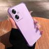 Case for OPPO Reno11 F 5G Shockproof Airbag Bumper Casing Frosted Translucent Cover