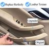 Car Black Beige Silver Carbon Left Right Inner Door Handle Cover Pull Outer Panel Trim Replacement For BMW X1 E84 2010-2016