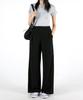 UMM Women'S Back Elastic Single-Pleat Wide Spandex Pants 2 Colors