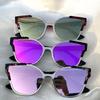 Sunglasses Female Driving Shades Cat's Premium End Stylish High Pink Flat Eye Feline Ladies Ladies Lens UV400 For Oversized Glasses Women's