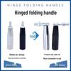 Hinged Foldable Bakelite Machine Tool Handwheel Handle with Chrome-Plated Iron, M6/M8/M10/M12